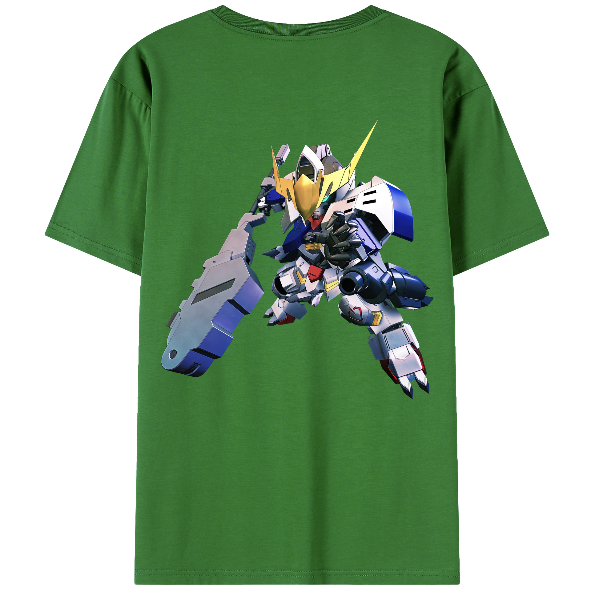 （画像用） 機動戦士ガンダム Mobile Suit Gundam レディース半袖Tシャツ(バックプリント)